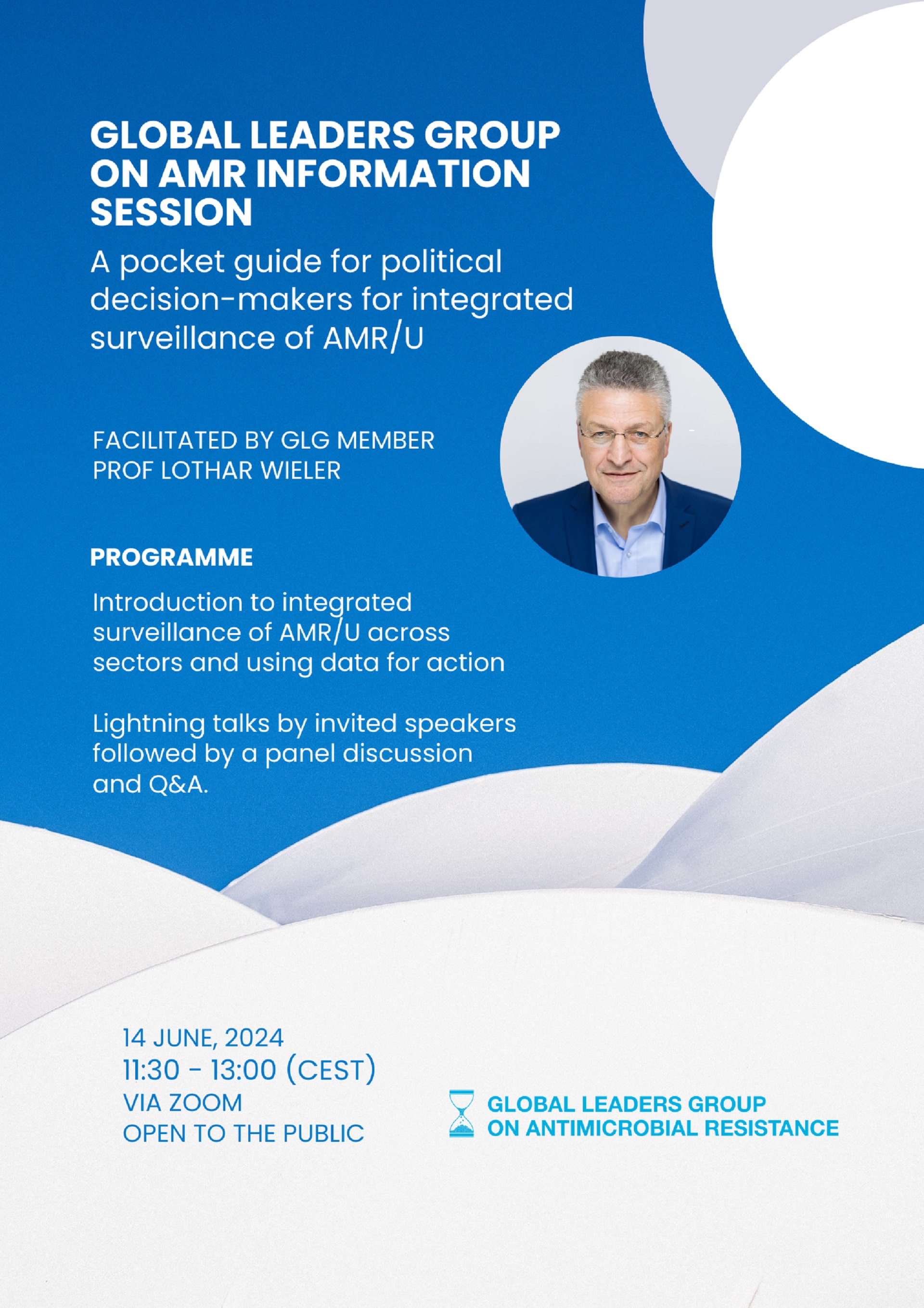 Flyer for the AMR Information session 