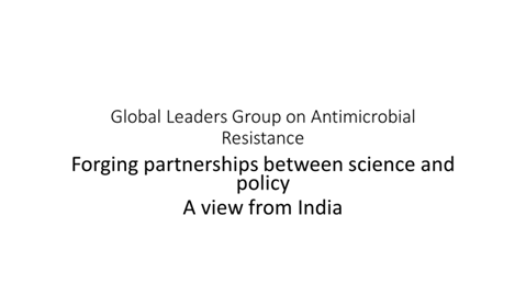 Preventive measures for AMR: COVID-19 lessons and the role of research, Professor Gagandeep Kang