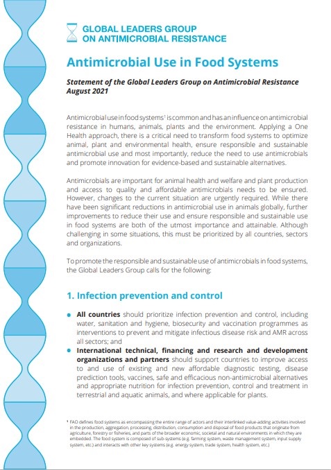 Antimicrobial Use in Food Systems