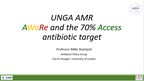Thumbnail Global antibiotic policy Achieving the global 70% access target - Mike Sharland - Session 1